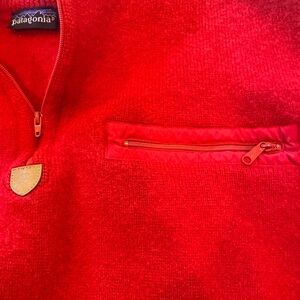 Patagonia 100% wool sweater